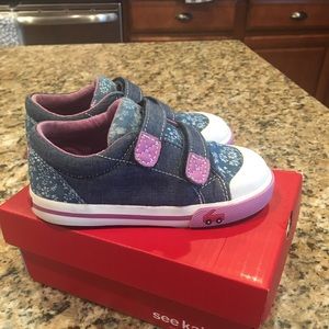 See Kai Run toddler girl shoes